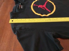 Nike Air Jordan DNA JUMPMAN LOGO 23 Signature Black Men’s T-Shirt Large Tee