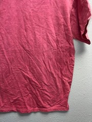 Vintage Jerzees Blank Shirt Red 100% Combed Cotton USA Made Tee Medium
