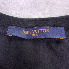 Louis Vuitton Black Classic Logo Embroidered T-Shirt Men’s M (RM202Q JC8 HAY50W)