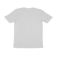Round Neck Melange Grey Color Mix Size Half Sleeve Casual Wear T shirt For Men