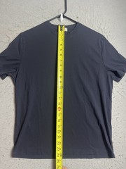 Kired by Kiton $250 Cotton Short Sleeve Navy Blue T-Shirt Sz 52 Made In Italy