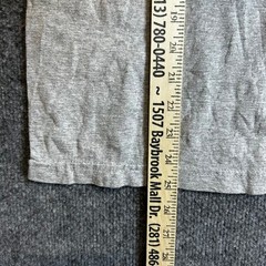 Bayside T-Shirt Mens Medium Gray US Navy Graphic Cotton Blend Tee