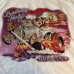 The Birthday Party Band Short Sleeve T-Shirt White XL Unisex Vintage