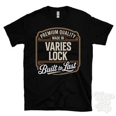 MADE IN VARIES LOCK PREMIUM QUALITY BUILT TO LAST T-SHIRT haltwhistle england