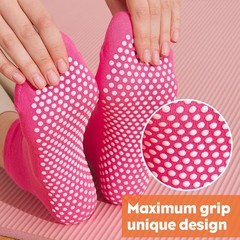 Grip Socks for Women & Men Non Slip Grippy Sticky Anti Skid Slipper Sock for …