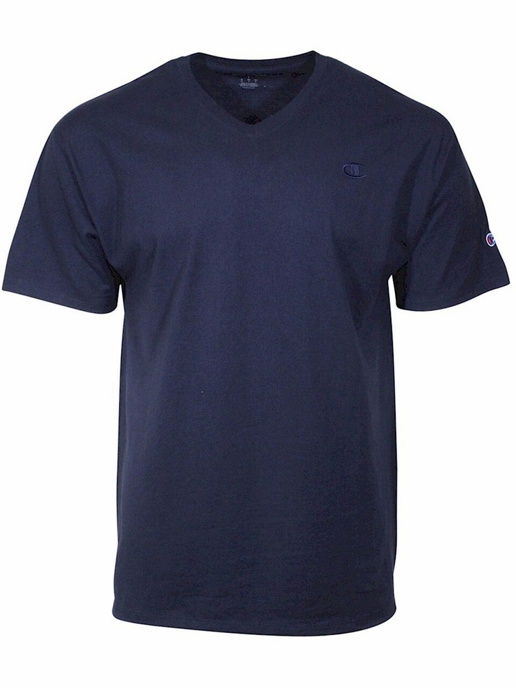 Champion Classic Jersey T-Shirt Men’s Short Sleeve V-Neck