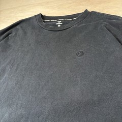 Converse Heavyweight Black Short Sleeve T-Shirt Size XL