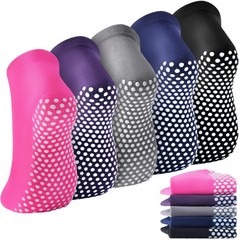 Grip Socks for Women & Men Non Slip Grippy Sticky Anti Skid Slipper Sock for …