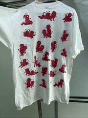 Vintage 1990s Devil Sex Funny Graphic Fashion Victim T Shirt Rare XL Extra Large