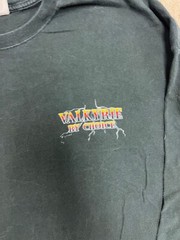 Vintage Valkyrie Motorcycle Shirt Mens 3XL Black 2000s Long Sleeve