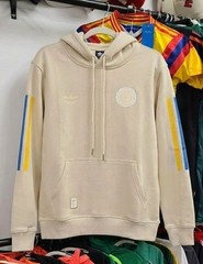 Buzo Colombia White Beige Gray Black 2026, Soccer Hoodie Colombia