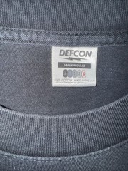 DEFCON Group Flight Path Tee Shirt – Black Men’s Size Large