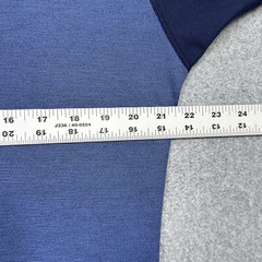 Patagonia Capilene T Shirt Men Medium Blue Raglan Outdoor Hiking Base Layer