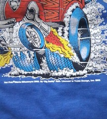 Ed Big Daddy Roth Rat Fink Hotrod Surfink Safari 2XL T Shirt Rare 2003 blue