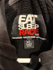 Vintage “Eat Sleep Race” Brand Motorsports Hoodie