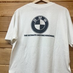 Vintage 90s Mixed League Texas Tennis Association BMW Car Graphic T Shirt Size L