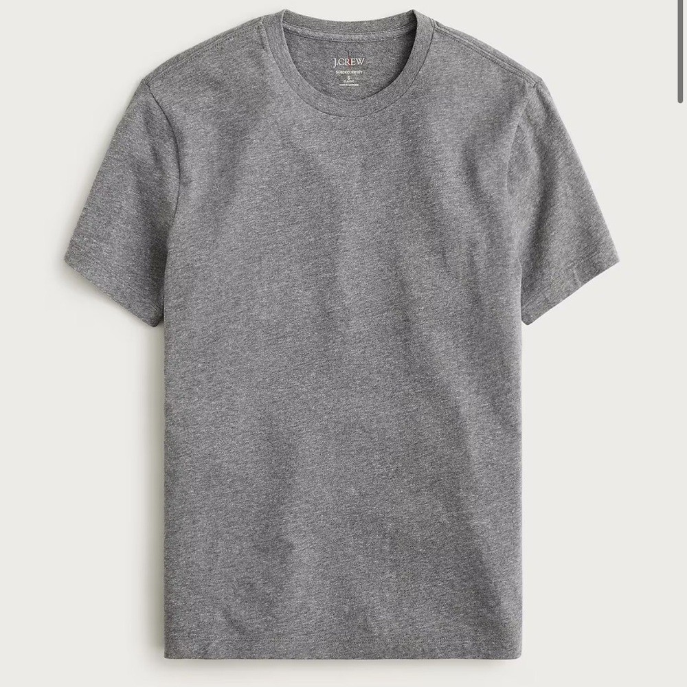 J Crew Sueded cotton T-shirt Small Grey