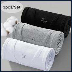 3PCS Men’s Cotton Tank Tops Sleeveless Muscle Vest U Neck Gym Fitness Shirts