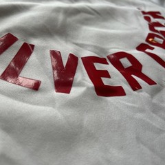 Vtg Strohs Jersey L Beer Lager Logo S/S Tee Bike Athletic Shirt USA 80s Red