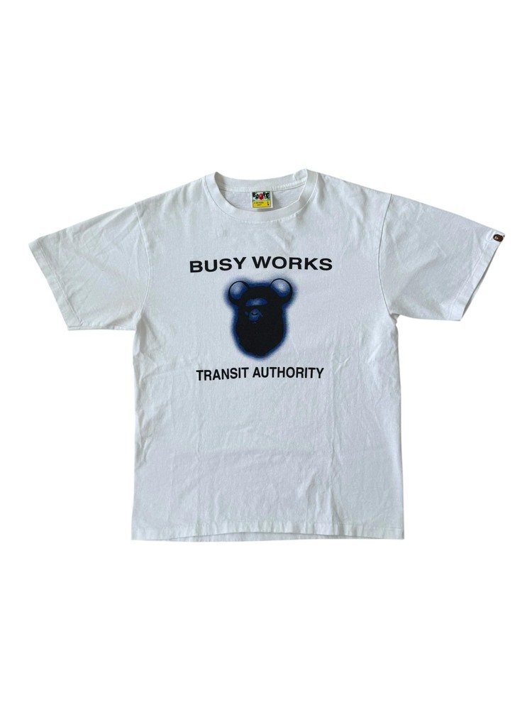 Bape 20s Stash Busy Works Transit Authority Size Large