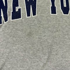 Gemrock Shirt Mens XL Gray New York Graphic Tee Crew Neck Cotton City Logo
