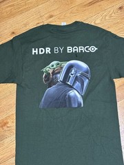 Star Wars The Mandalorian and Grogu Movie Promo T-Shirt Size XL XLARGE Barco