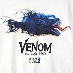 Marvel VENOM Shirt Mens XXL 2XL White Comics Casual Movie Classic Retro 90s NWT