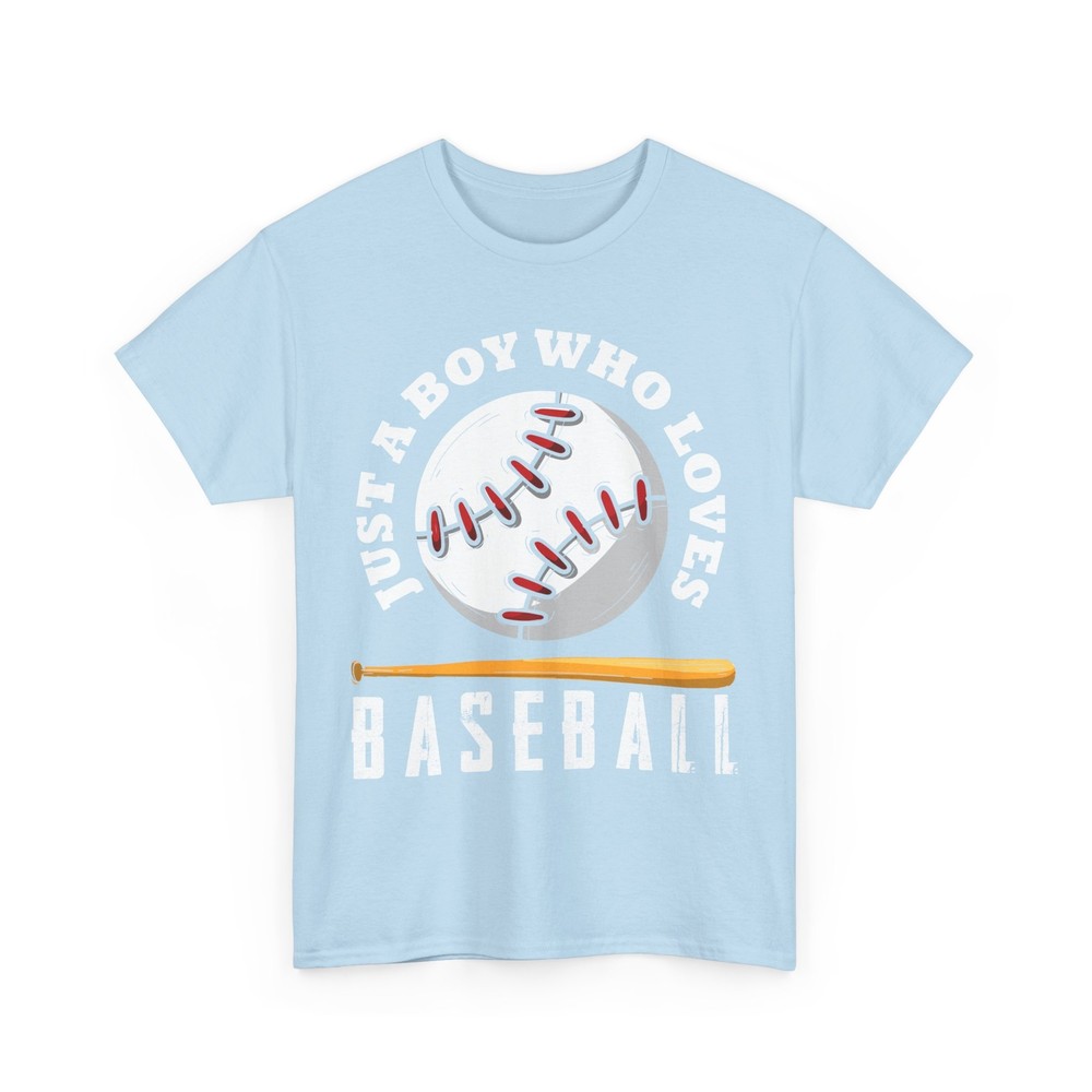 Baseball Shirt, Just A Boy Who Loves Baseball Shirt, Sports Lovers Shirt