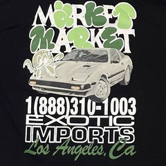 Chinatown Market Exotics Los Angeles CA T-Shirt Exotic Imports Car Size XL