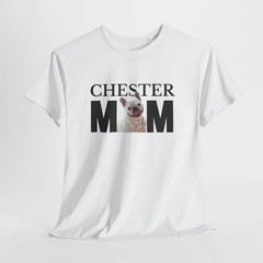 Personalized Pet Photo Comfort Tee Custom Dog Cat