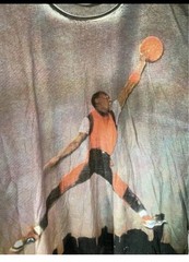 Vintage Michael Jordan Jump man NBA Chicago Bulls Nike Tee T Shirt Size 3XL