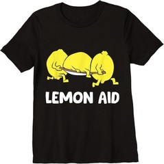 Lemon Aid Funny Lemonade Funny Lemons Short Sleeve All Size Shirt T Shirts