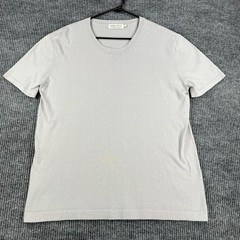 Collars & Co. Shirt Mens XL Extra Large Gray Short Sleeve Crew Neck Casual