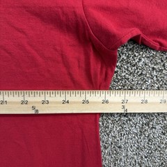 Vintage Mecca 90s T Shirt Size XXL Hip Hop Logo Red Made in USA