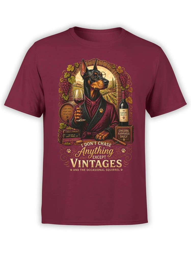 Vintage Chaser Doberman T-Shirt | Unisex