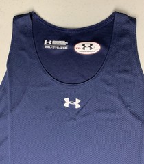 Under Armour Sleeveless Shirt Tank top Blue & White New In Package 2XL XXL