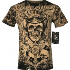 Xtreme Couture Affliction Men’s Conjuring Biker Tattoo T-Shirt Tee 5XL BIG TALL