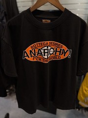 BRAND NEW – Bottega Desires Tee T-Shirt F**k The World Anarchy (Large)