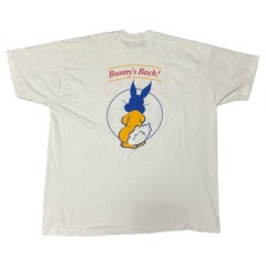 Vintage 90s Bunny Bread Promotional T Shirt 2XL Single Stitch Double Sided