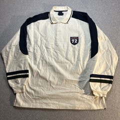 VTG Faded Glory Long Sleeve Rugby Style Shirt – Mens Size Large L