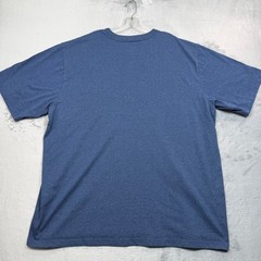 Carhartt Pocket T-Shirt Mens 2XL Blue Heather Short Sleeve Workwear Tee