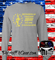 t-shirt,Defenders of Freedom,We Are Everywhere,Gun Rights,Molon Labe,Minuteman