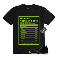 Foamposite Volt Black Air One T Shirt Match SUCC