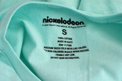 Unisex Nickelodeon Rugrats Graphic T-Shirt Cartoon Tee SMALL Celadon