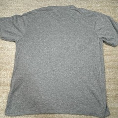 Pierre Cardin Shirt Mens XXL Gray V Neck Short Sleeve Knit Tee Soft Blend