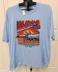 Vintage Bergstrom Air Force Base 1942 to 1993 “End of an Era” 2XL T-Shirt – New