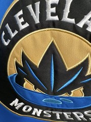 Cleveland Monsters AHL Hockey Embroidered Lace Hoodie