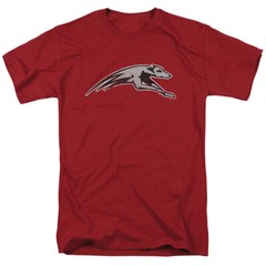 University of Indianapolis Adult T-Shirt Distressed Primary, Cardinal, S-3XL