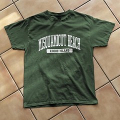 Misquamicut Beach Rhode Island Souvenir Beach, Minimalist