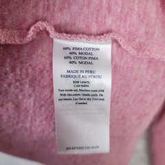 Faherty Mens Cloud Cotton Henley Long Sleeve Pink Shirt XL Quiet Luxury